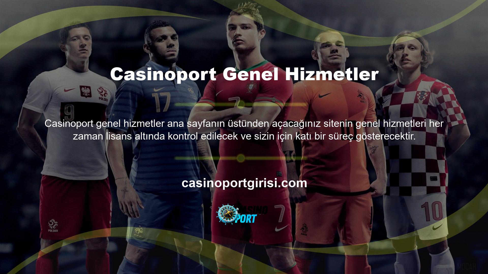 Güveneceğiniz Casinoport girişi nedir ve her zaman bu bahis sitesinde kursu yakalama fırsatına sahip olacaksınız