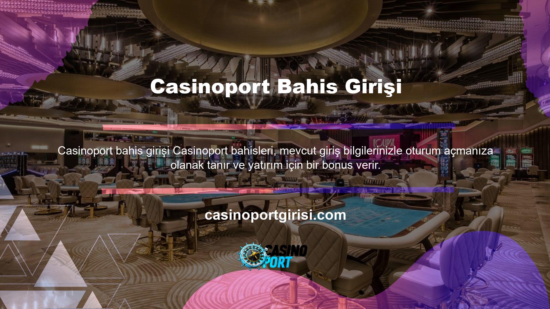 Her gün Casinoport bahis sitesinden para çekebilirsiniz